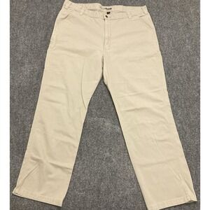 Carhartt Rugged Flex Rigby Men Dungaree Relaxed Fit 42x32 Pants Beige 102291 232